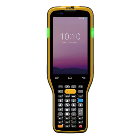 Терминал сбора данных CipherLAB RK95-2M-38K PISTOL, Android 12 (BT/WIFI, 2D Zebra SE4750MR, GMS в комплекте с пистолетной рукоятью, кабелем SNAP-ON и БП, без камеры)