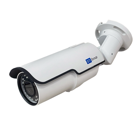 IP-видеокамера STI DS-2CD255VFA (Цифровая, Bullet, для улицы, 5Мп, вариофокальный объектив с автофокусом 2,7-13,5мм, ИК-подсветка 40м)
